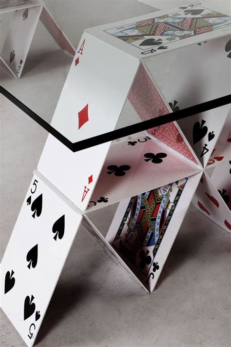 House Of Cards Table By Mauricio Arruda Weird Furniture House Of