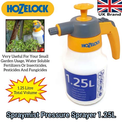 Super Heavy Duty Industrial Hozelock Pressure Sprayer England Uk For