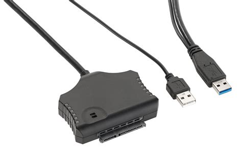 Adaptateur USB 3 0 vers SATA 2 5 et 3 5 autoalimenté par USB Pearl fr