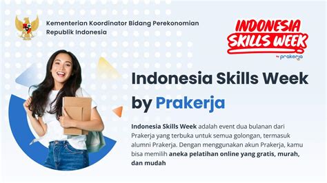 Pelatihan Gratis Murah Dan Mudah Di Indonesia Skills Week