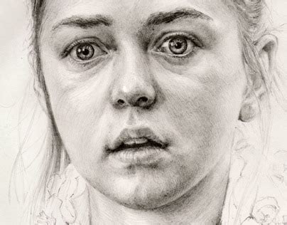 Portrait of a girl on Behance