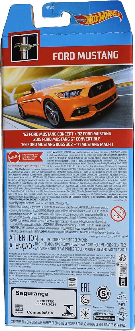 Hot Wheels 5 Pakk Ford Mustang Poolehinnaga Ee E Pood