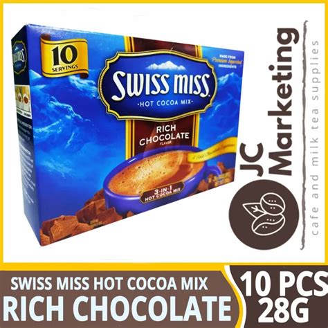 Swiss Miss Rich Chocolate Hot Cocoa Mix 280g 10 28g Lazada PH