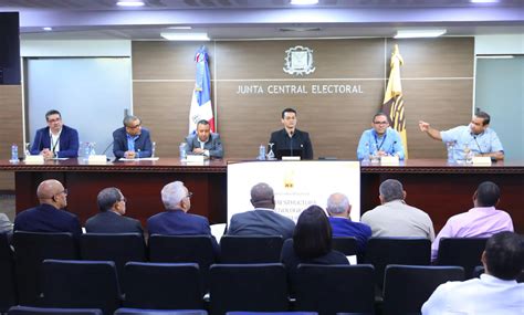 Jce Trata Con Partidos Pol Ticos Seguridad Para Elecciones