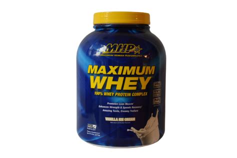 Maximum Whey 100 Whey Protein Complex 5 Lb Vainila Ice Cream Body