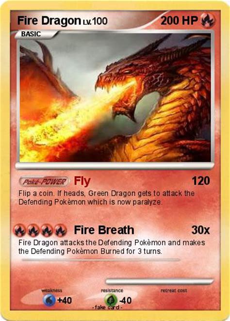 Pokémon Fire Dragon 507 507 - Fly - My Pokemon Card