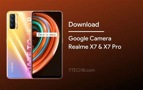 Download Google Camera 8.1 for Realme X7 & X7 Pro