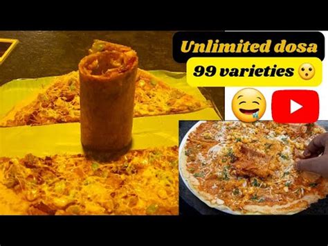 Unlimited Dosa In Coimbatore Dosa Infinity Varieties Of Dosa