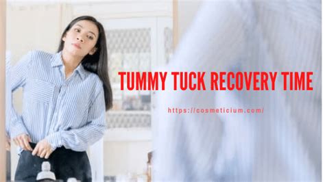 Tummy Tuck Surgery Recovery Time | Cosmeticium