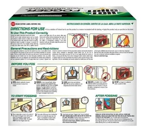 Hot Shot Fogger Mata Cucarachas E Insectos 340gr 6 Latas 739 En