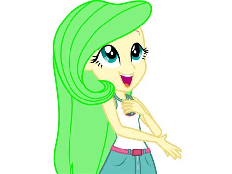 Fluttershy With Green Hair by Janakin18 on DeviantArt