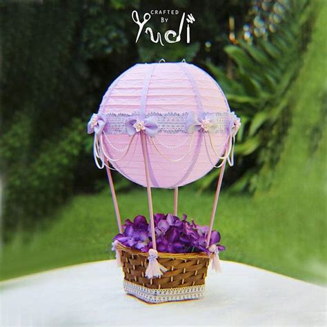 Hot Air Balloon Decoration Pink Lavender Up Up And Away Etsy Hong Kong Artofit
