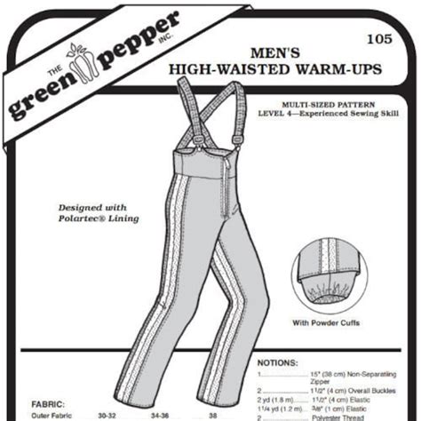 High Waisted Pants Pattern Etsy