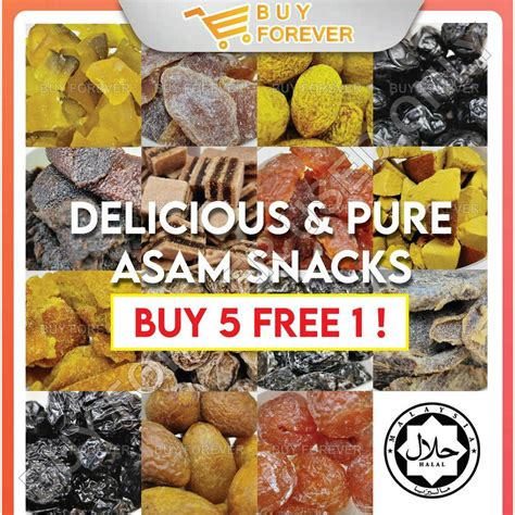 【halal】sedap And Pure Asam Snacks Asam Boi Asam Plum Kulit Limau