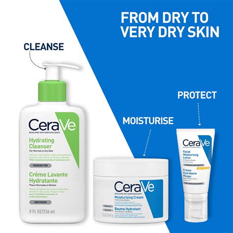 Buy CERAVE MOISTURIZING CREAM FOR DRY TO VERY DRY SKIN - 340GM Online ...