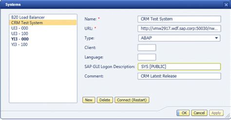 341 Configuring System Connections