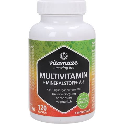 Multivitamin Capsules Vitamaze Vitalabo Online Shop Europe