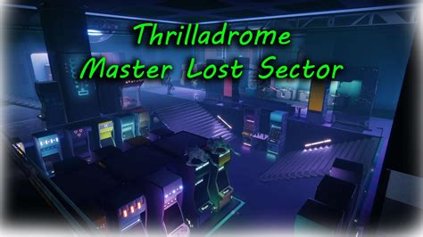 Thrilladrome Master Lost Sector Solo Flawless Solar Hunter YouTube