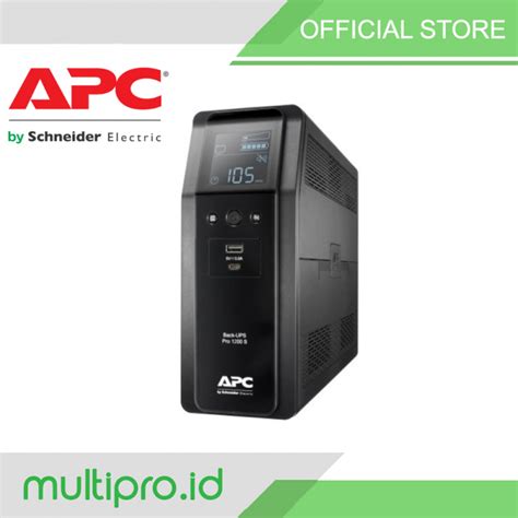 Ups Apc Back Ups Pro Va W Br Si Murah