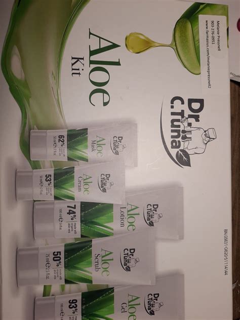 Farmasi Dr C Tuna Aloe Vera Skin Care Set Ebay