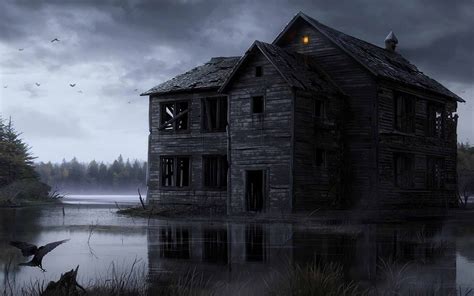 🔥 [39+] Haunted House HD Wallpapers | WallpaperSafari