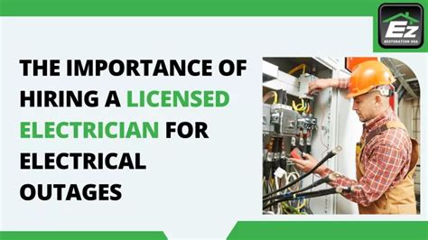 Ppt The Importance Of Hiring A Licensed Electrician For Electrical