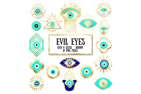 Evil Eye Clip Art Graphic by ItGirlDigital · Creative Fabrica