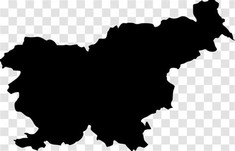 Eastern Slovenia Western Nuts Statistical Regions Of Monochrome