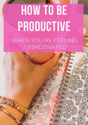 How To Stay Productive When You Re Unmotivated Royally Pink