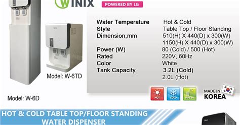 Itsaso Marketing Sdn Bhd 874472 V Direct Piping Hot Cold Table Top Water Dispenser