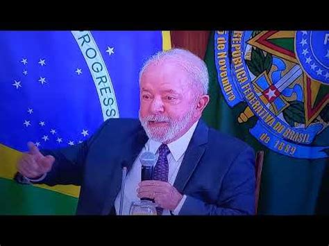 DURANTE CAFÉ IMPRENSA LULA DIZ EU NÃO VOU FICAR BRIGANDO