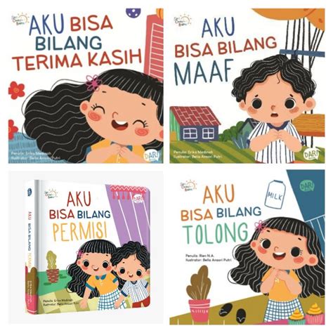 Jual Boardbook Seri Cerita Balita Aku Bisa Bilang Tolong Maaf