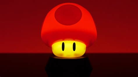 Super Mario Super Mushroom Icon Light Paladone Youtube