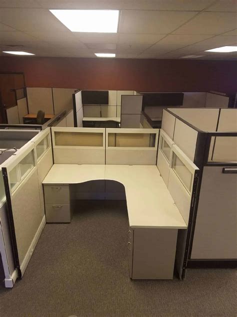 Herman Miller Cubicles With Glass Secondhand Cheap