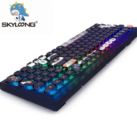Skyloong Gk Teclado Mec Nico Interruptor Ptico Gamer Hot Swappable M Sica Alterar Ilumina O