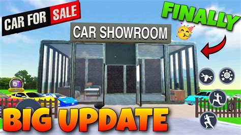 Big Updateshowroom Customization Option Added In Car Saler Simulator