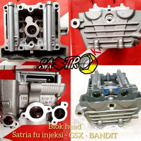 Jual Blok Head Cylinder Head Suzuki Satria Fu Injeksi Gsx R Gsx S