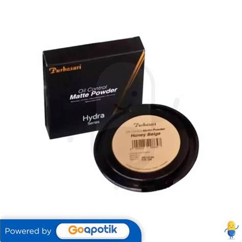 Purbasari Oil Control Matte Powder Honey Beige Gram Case Kegunaan