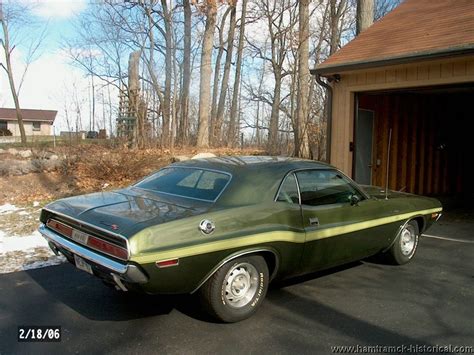 The 1970 Hamtramck Registry - A & E Body Exterior Color Selection - EF8