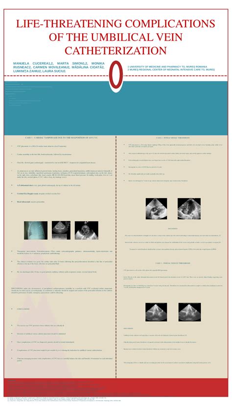 (PDF) Life-Threatening Complications of the Umbilical Vein Catheterization