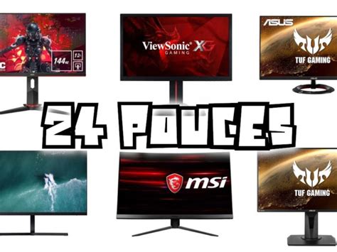 Meilleur Ecran 24 Pouces Les Moniteurs 24 Gamer Ou De Bureau CG