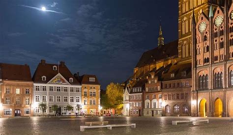 Stralsund Is A Hanseatic Town In Mecklenburg Vorpommern Germany It