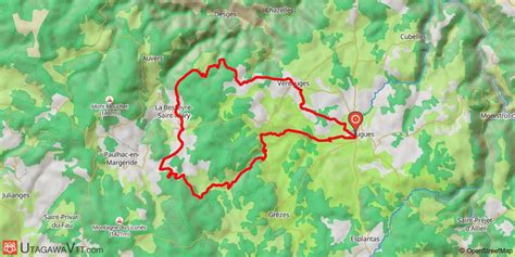 Haute Loire Rando Vtt Espace Vtt Ffc Des Gorges De L Allier Circuit