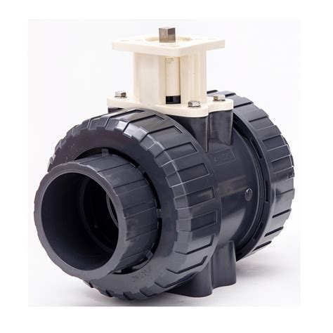 High Quality Pvc True Union Ball Valve Upvc Non Actuator Flange End