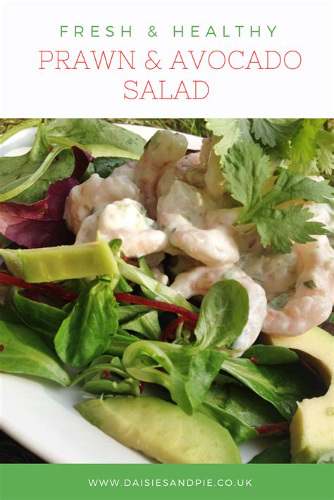 Prawn And Avocado Salad - Daisies & Pie