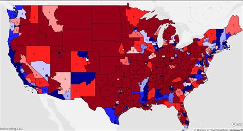 My national House map. 191 Republican. 198 Democrat. 46 competitive ...