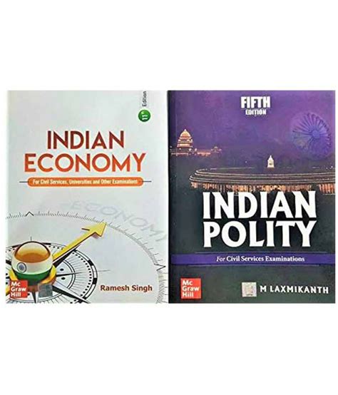 Indian Economy Indian Polity For Upsc Exam Combo Set Of Books