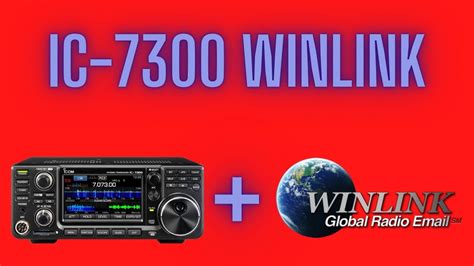 Winlink Settings For The Icom IC 7300 YouTube