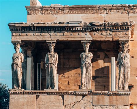 Erechteion statues Acropolis Athens Greece | We did it our way