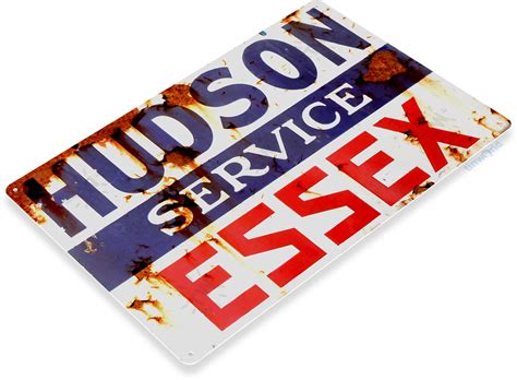 Hudson Essex Sign A722 Tinworld Garage Signs